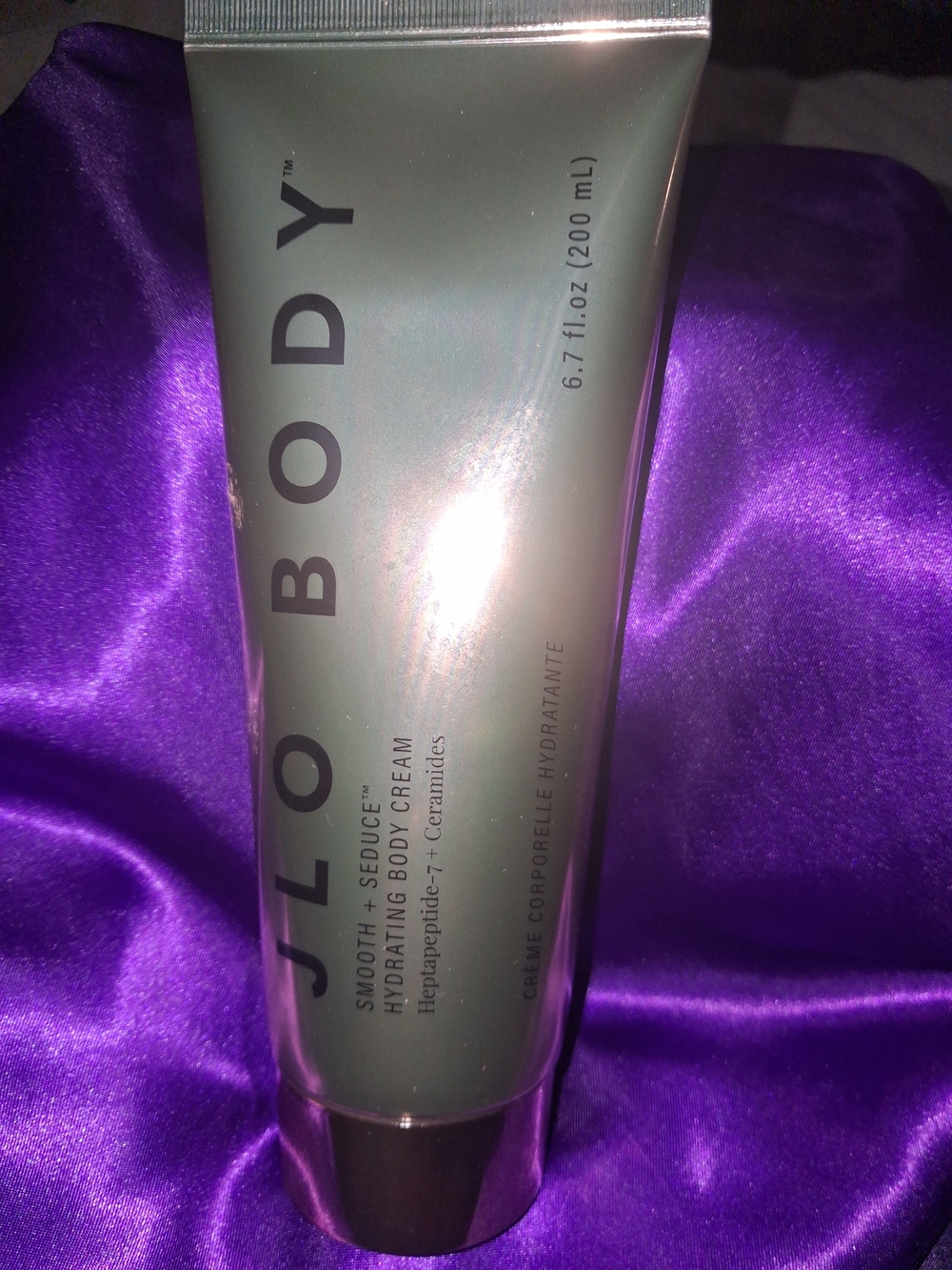 JLO BODY Smooth + Seduce Hydrating Body Cream — Green